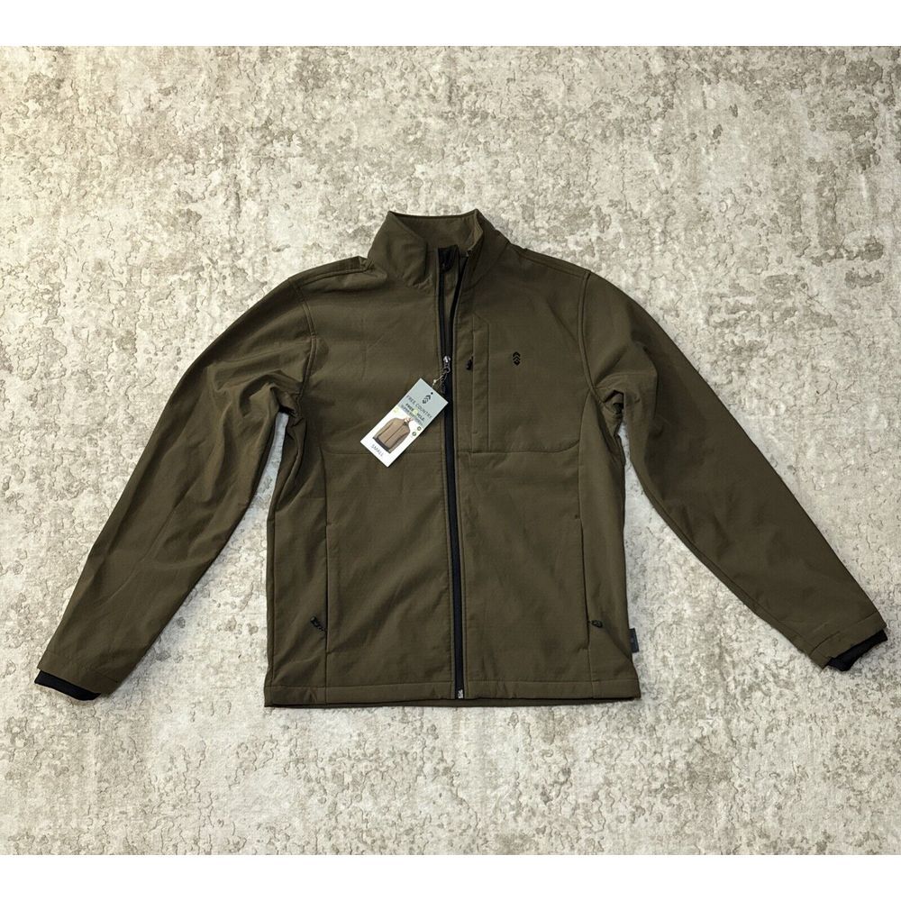 Free Country Softshell Jacket Water Resistant Lightweight Full‎ Zip Small